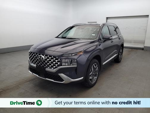 Lagoon Blue 2022 Hyundai Santa Fe Plug-In Hybrid SEL Convenience