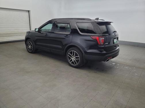 Shadow Black 2017 Ford Explorer sport