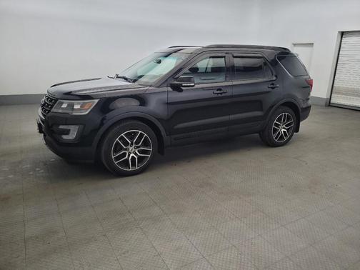 Shadow Black 2017 Ford Explorer sport