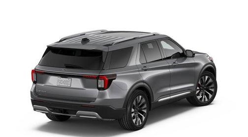 Carbonized Gray Metallic 2026 Ford Explorer Platinum