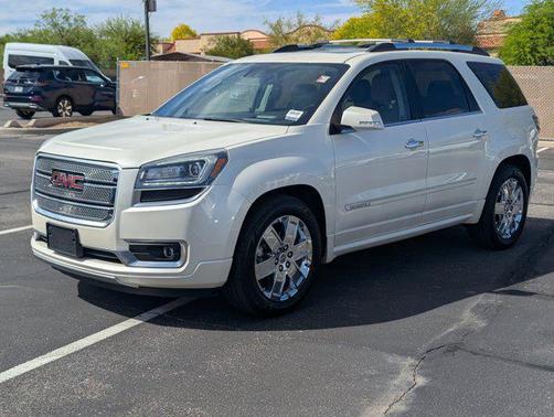 White Diamond Tricoat 2015 GMC Acadia Denali