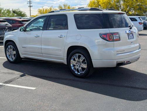 White Diamond Tricoat 2015 GMC Acadia Denali