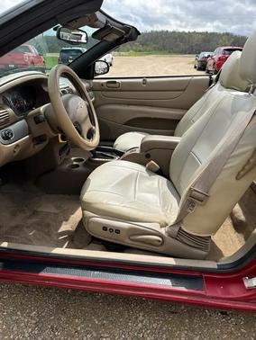 Burgundy 2004 Chrysler Sebring Base