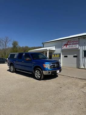 Blue 2013 Ford F-150 XLT