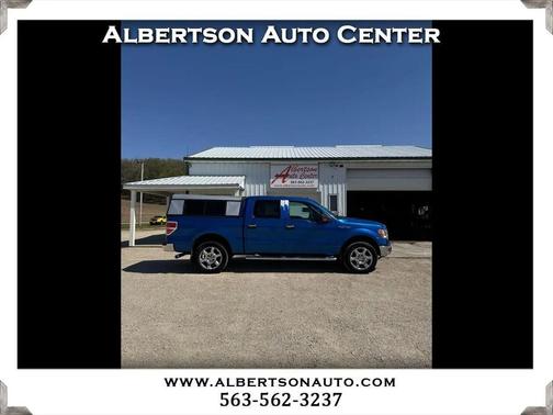 Blue 2013 Ford F-150 XLT