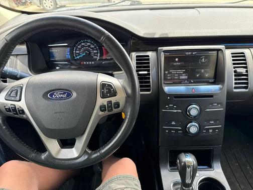 Mineral Gray Metallic 2014 Ford Flex SEL