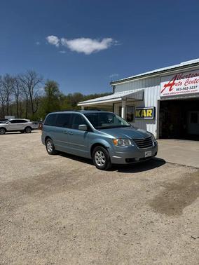 Light Blue 2010 Chrysler Town & Country Touring