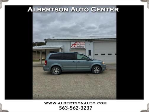 Light Blue 2010 Chrysler Town & Country Touring