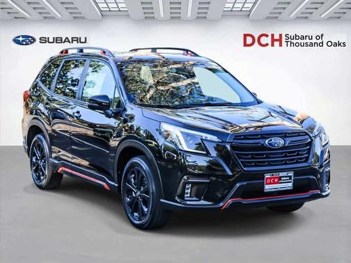 Crystal Black Silica 2023 Subaru Forester Sport