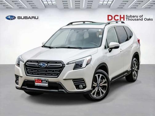 Crystal White Pearl 2023 Subaru Forester Limited