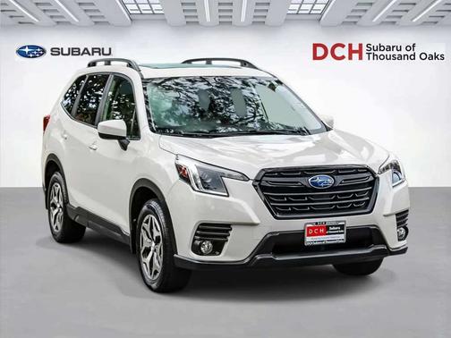 Crystal White Pearl 2023 Subaru Forester Premium