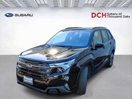 Crystal Black Silica 2025 Subaru Forester Touring