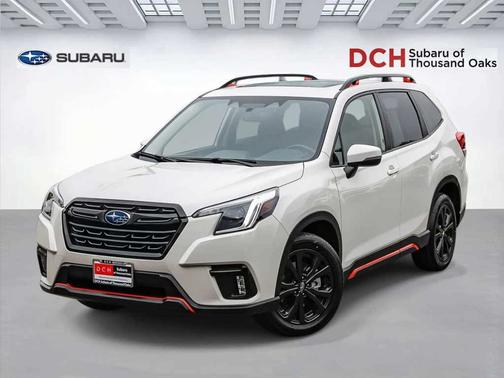 Crystal White Pearl 2023 Subaru Forester Sport