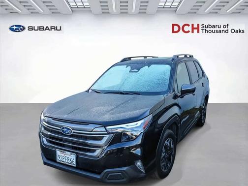 Crystal Black Silica 2025 Subaru Forester Premium