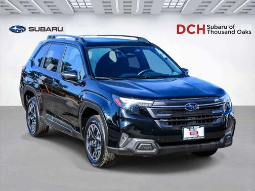 Crystal Black Silica 2025 Subaru Forester Premium