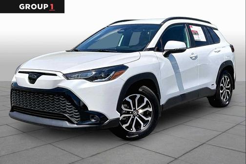 Wind Chill Pearl 2023 Toyota Corolla Cross Hybrid SE