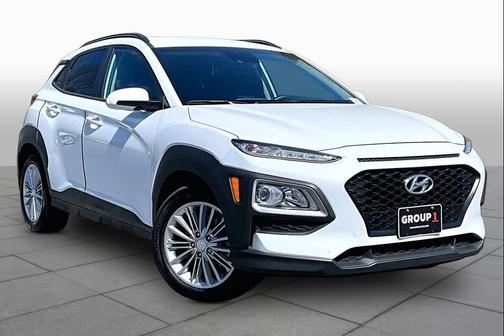 Chalk White 2019 Hyundai KONA SEL