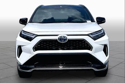 Wind Chill Pearl/Midnight Black Metallic 2024 Toyota RAV4 Prime XSE