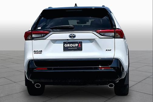 Wind Chill Pearl/Midnight Black Metallic 2024 Toyota RAV4 Prime XSE