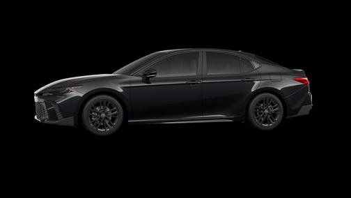 Midnight Black Metallic 2026 Toyota Camry SE