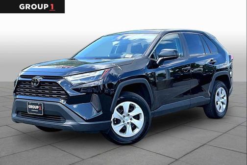 Midnight Black Metallic 2024 Toyota RAV4 LE