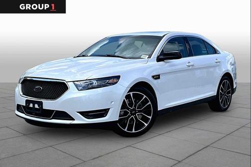 WHITE PLATINUM MET TRI-COAT 2018 Ford Taurus SHO