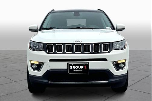 White Clearcoat 2020 Jeep Compass Limited