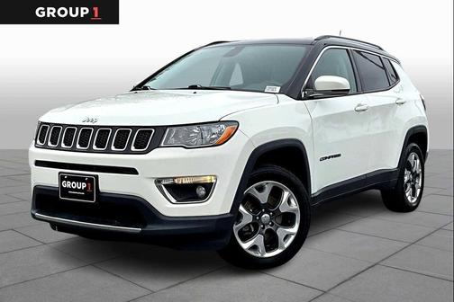 White Clearcoat 2020 Jeep Compass Limited