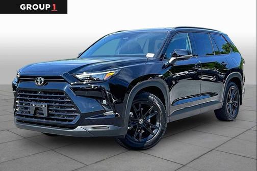 Midnight Black Metallic 2026 Toyota Highlander Hybrid Base