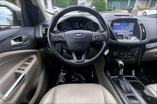 WHITE GOLD METALLIC 2017 Ford Escape Titanium