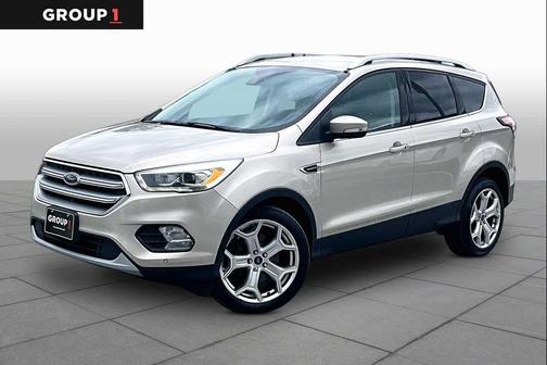 WHITE GOLD METALLIC 2017 Ford Escape Titanium