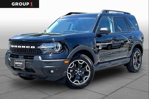 SHADOW BLACK 2025 Ford Bronco Sport Outer Banks