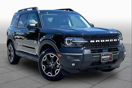 SHADOW BLACK 2025 Ford Bronco Sport Outer Banks