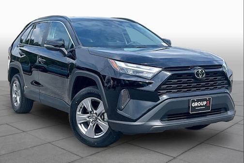 Midnight Black Metallic 2025 Toyota RAV4 Hybrid XLE