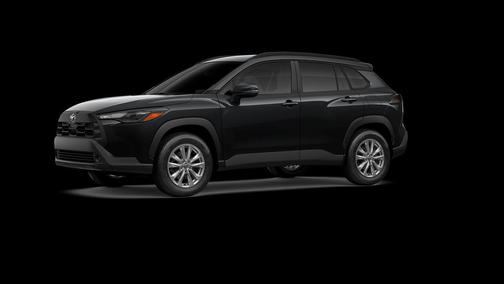 Jet Black 2026 Toyota Corolla Cross LE