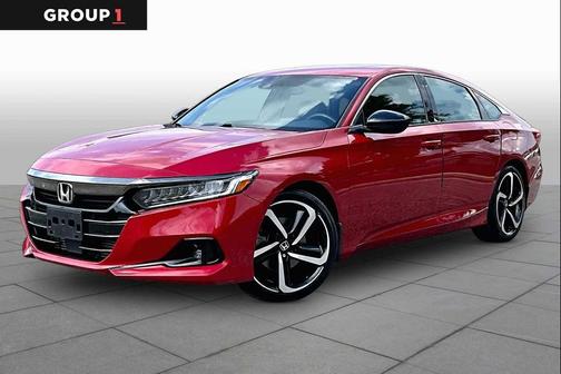 San Marino Red 2022 Honda Accord Sport 2.0T