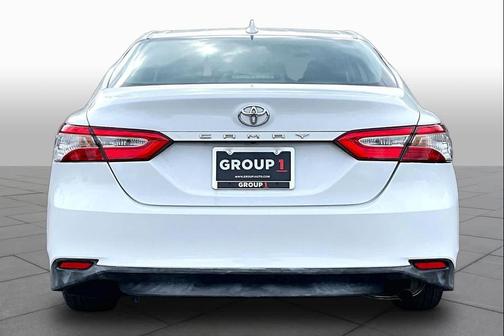 Super White 2020 Toyota Camry LE