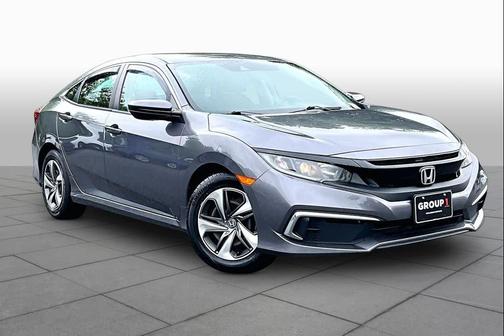 Modern Steel Metallic 2021 Honda Civic LX