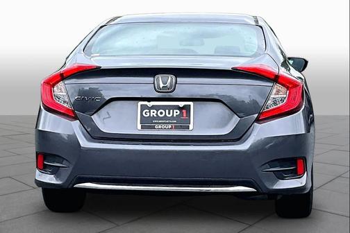 Modern Steel Metallic 2021 Honda Civic LX