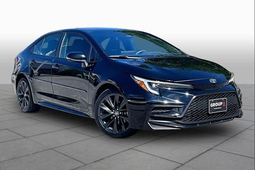 Midnight Black Metallic 2023 Toyota Corolla SE