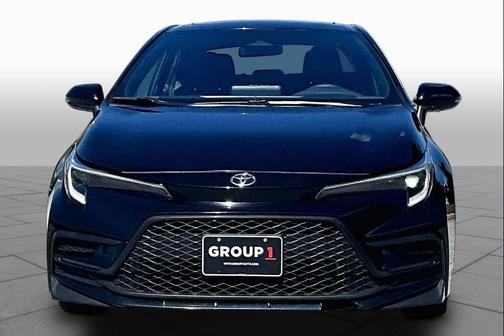 Midnight Black Metallic 2023 Toyota Corolla SE