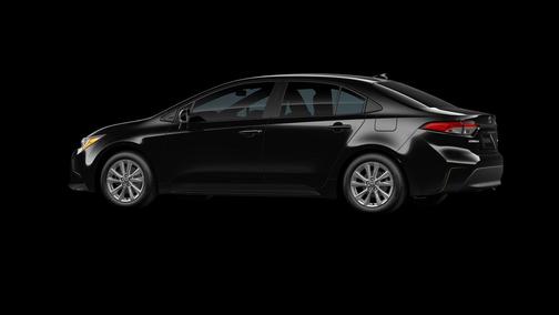 Midnight Black Metallic 2026 Toyota Corolla LE