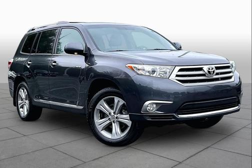 Magnetic Gray Metallic 2013 Toyota Highlander Limited