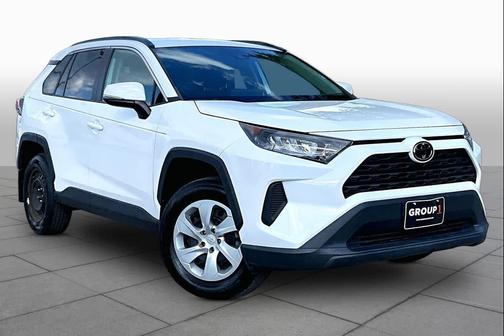 Super White 2021 Toyota RAV4 LE