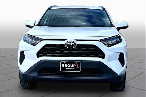 Super White 2021 Toyota RAV4 LE