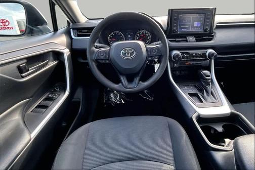 Super White 2021 Toyota RAV4 LE