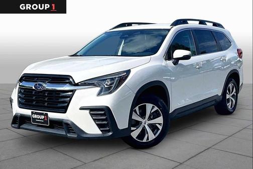 Crystal White Pearl 2023 Subaru Ascent Premium 8-Passenger