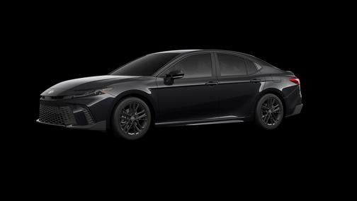 Midnight Black Metallic 2026 Toyota Camry SE