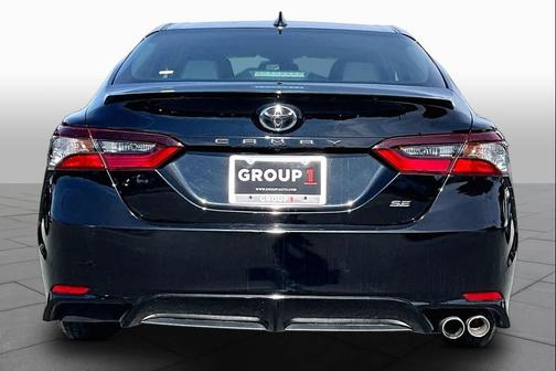 Midnight Black Metallic 2021 Toyota Camry SE
