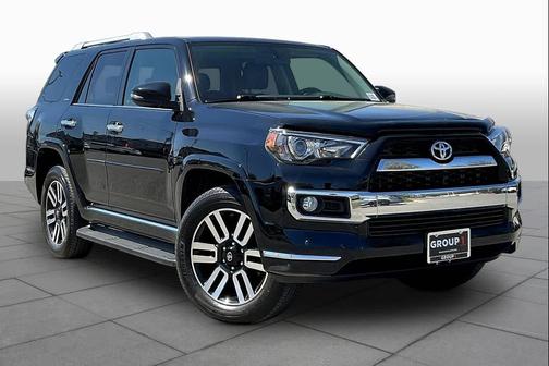 Midnight Black Metallic 2018 Toyota 4Runner Limited